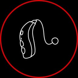 Image of hearing aid icon